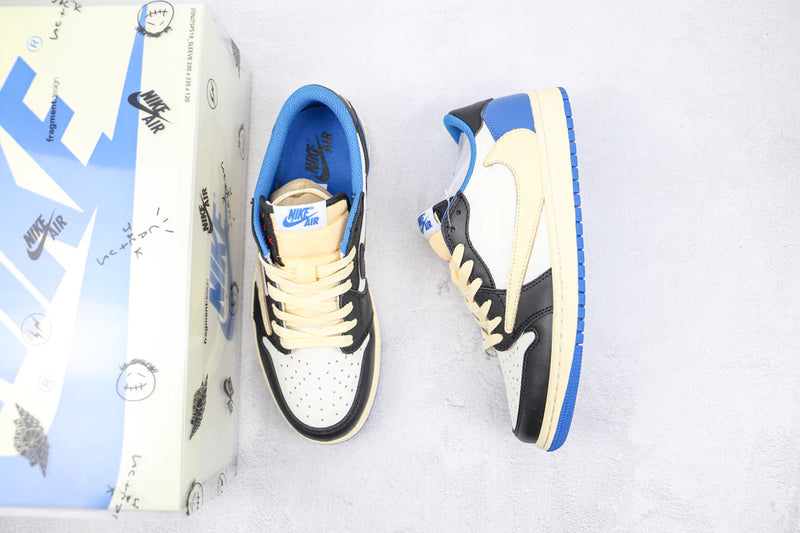 Air Jordan 1 Low x Fragment Design x Travis Scott