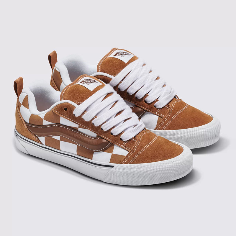 Vans Knu Skool Mega Checkerboard Brown