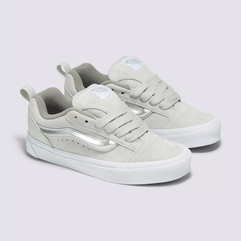 Vans Knu Skool Silver Metallic True White