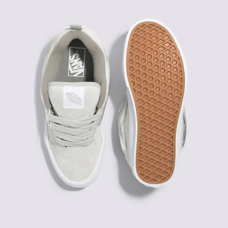 Vans Knu Skool Silver Metallic True White