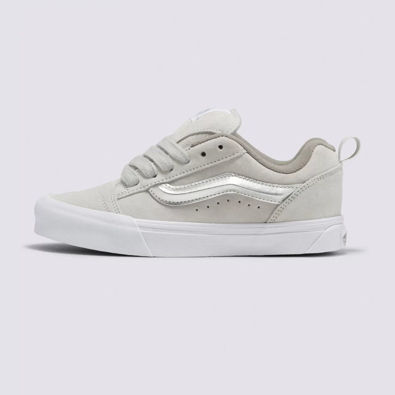 Vans Knu Skool Silver Metallic True White