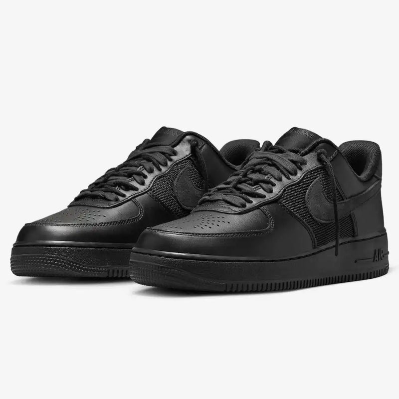 Nike Air Force 1 Black and Off Noir x Slam Jam