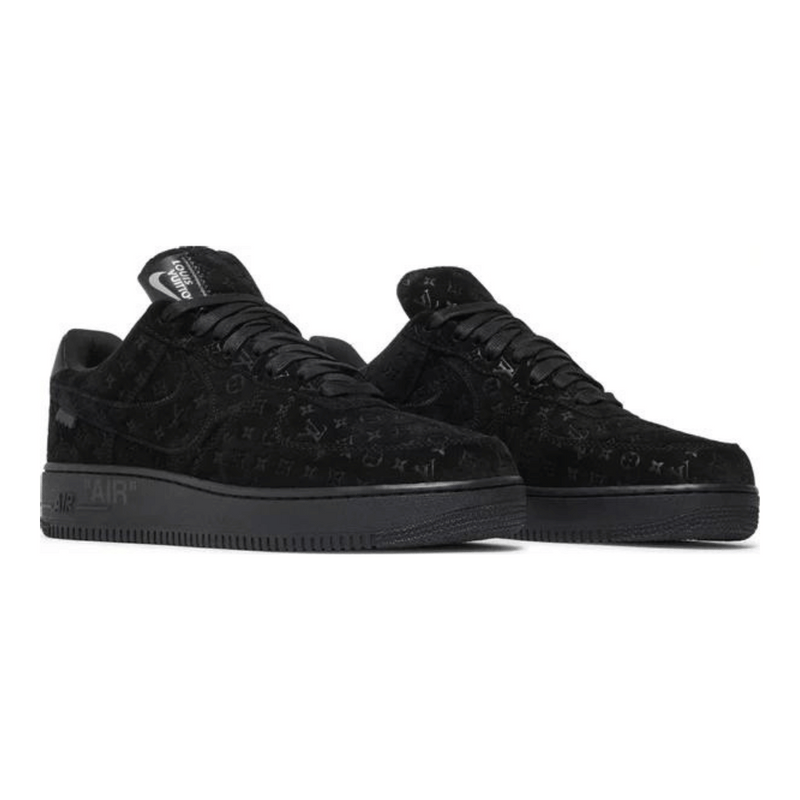 Louis Vuitton x Nike Air Force 1 Low Triple Black