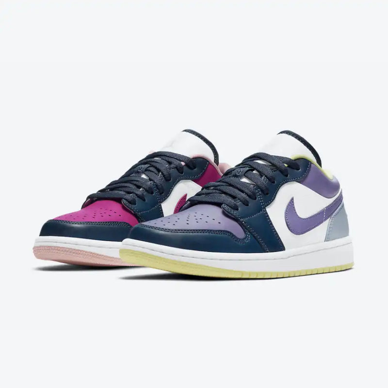 Jordan 1 Low SE Mismatched Purple Magenta