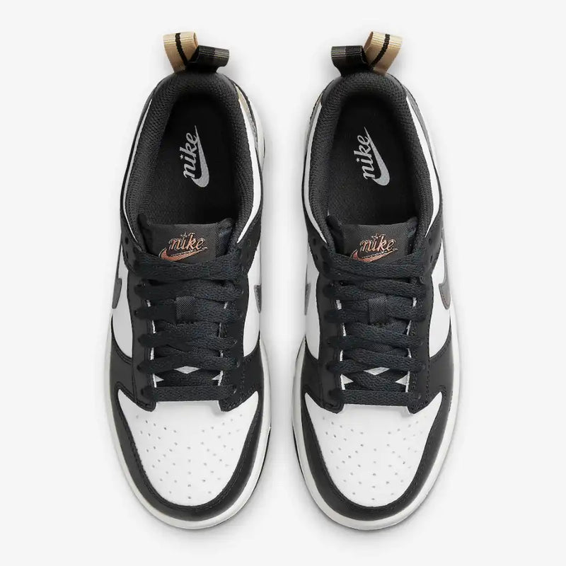 Nike Dunk Low GS Black/White Metallic