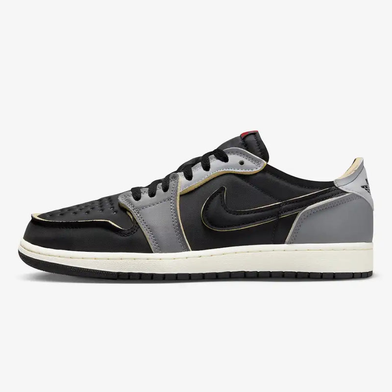 Jordan 1 Low OG EX Black and Smoke Grey