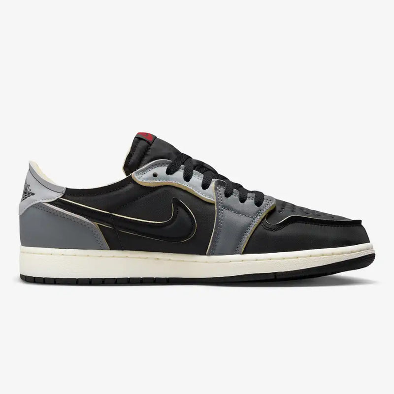 Jordan 1 Low OG EX Black and Smoke Grey