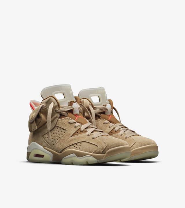 Jordan 6 Retro British Khaki x Travis Scott