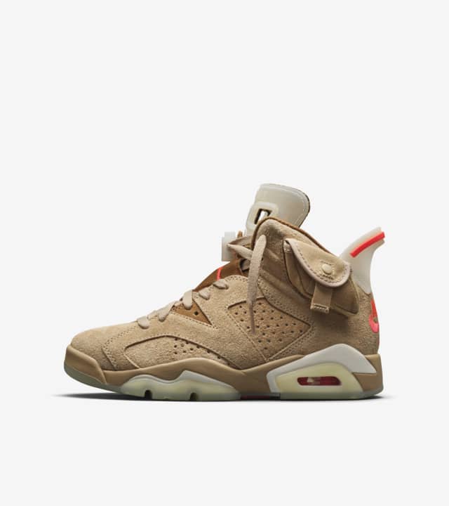 Jordan 6 Retro British Khaki x Travis Scott