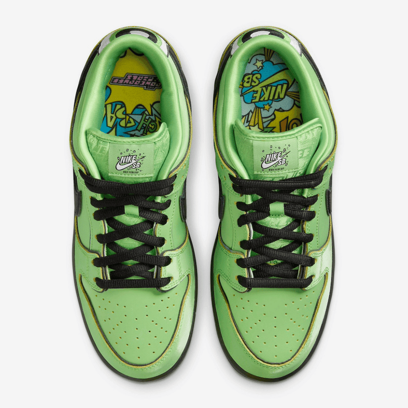 Nike SB Dunk Low The Powerpuff Girls Buttercup