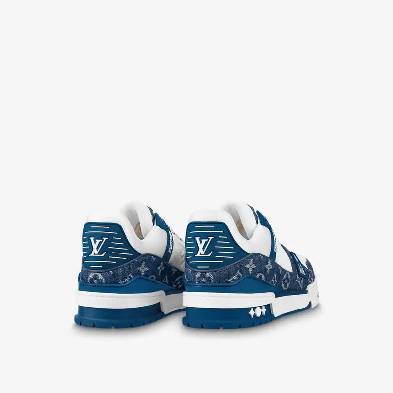 Louis Vuitton Trainer Low Monogram Denim Blue