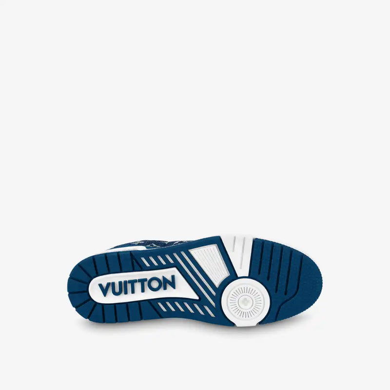 Louis Vuitton Trainer Low Monogram Denim Blue