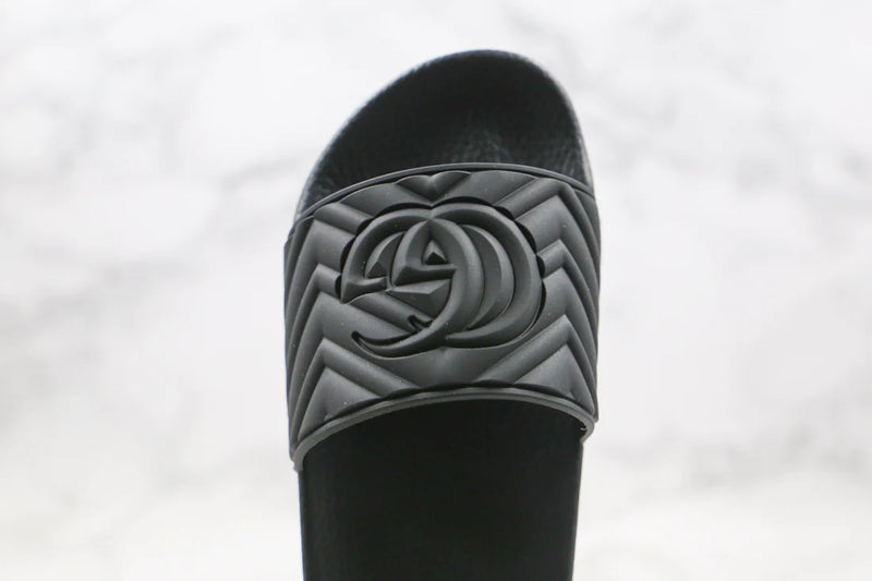 Gucci Matelasse Slide Black