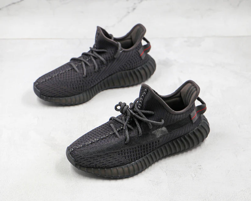 Adidas Yeezy Boost 350 V2 Static Black (Non Reflective)