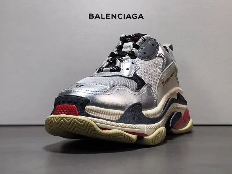 Balenciaga Triple S Silver Black