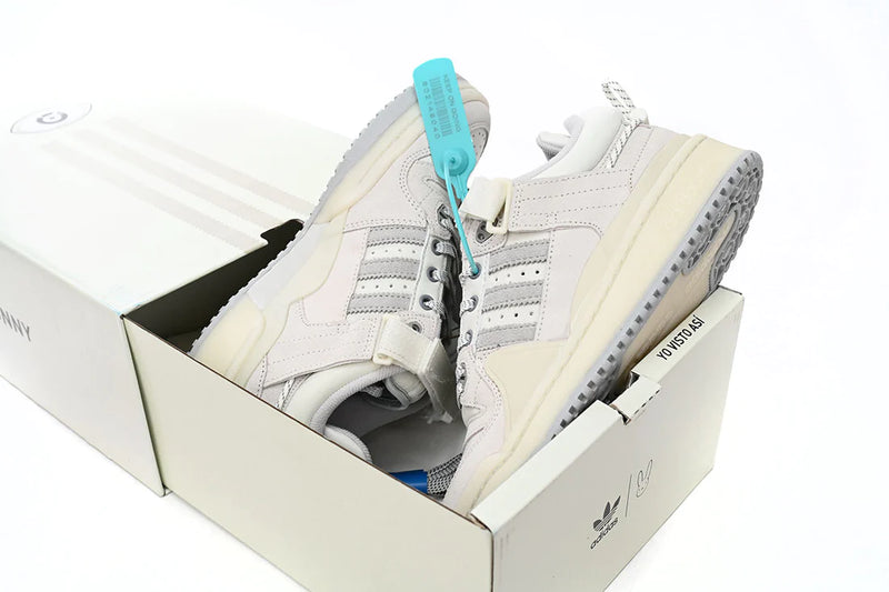 Adidas Forum Buckle Low White x Bad Bunny