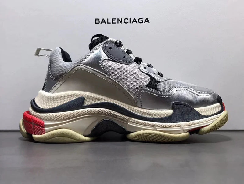 Balenciaga Triple S Silver Black