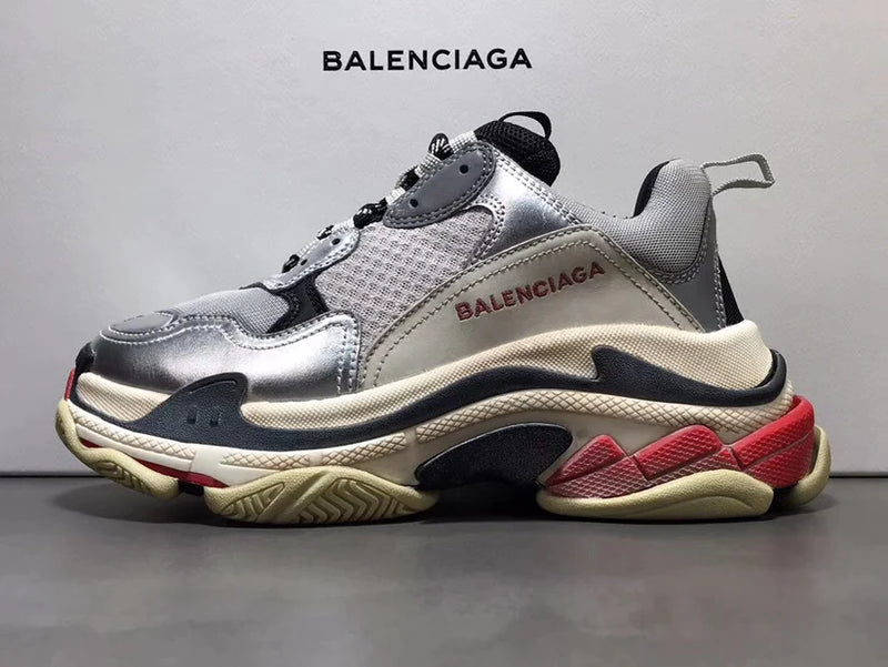 Balenciaga Triple S Silver Black