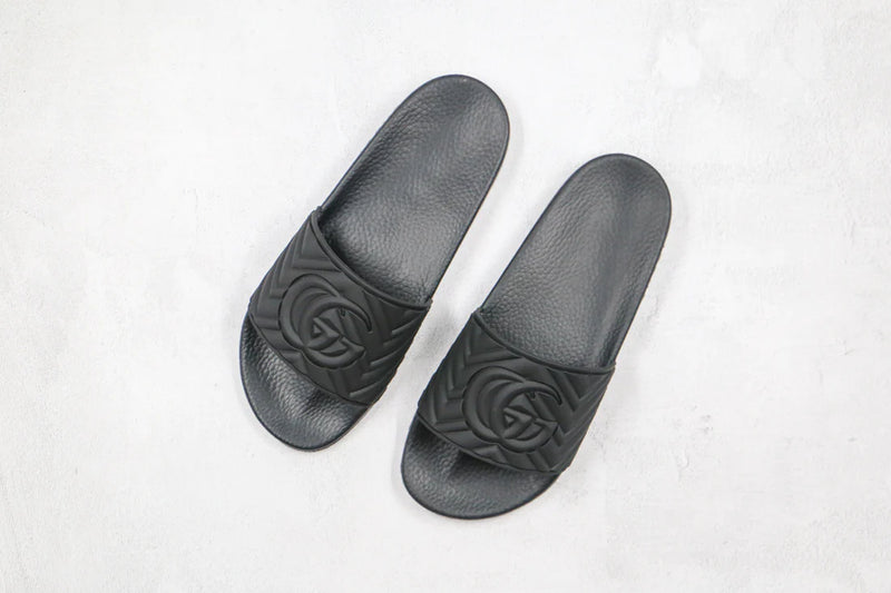 Gucci Matelasse Slide Black