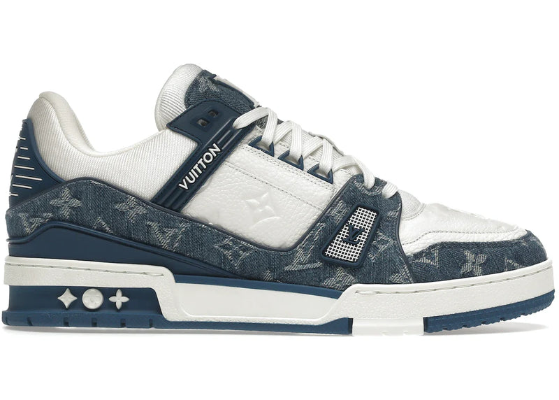 Louis Vuitton Trainer Low Monogram Denim Blue