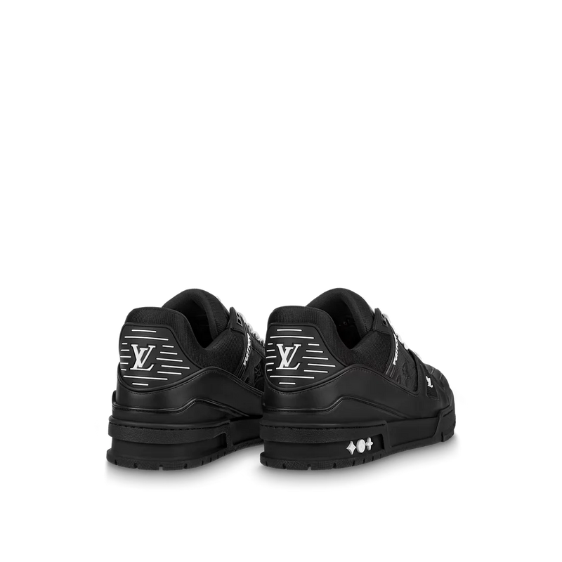 Louis Vuitton Trainer Black Embossed Monogram